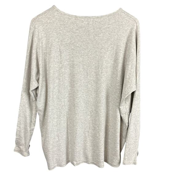 Revolve Michael Lauren Long Sleeve Oversized Drape Top Thumbholes Channing NWOT - Picture 2 of 8